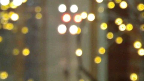 Absract Blurry Lights Background Stock Photos