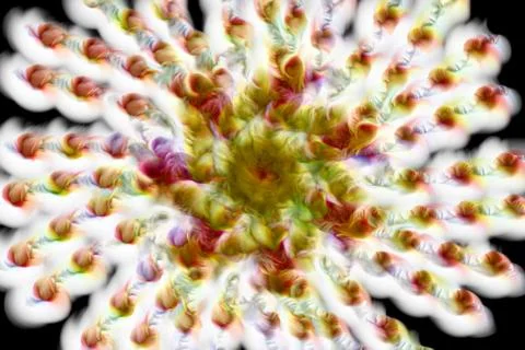 Absract flower Stock Illustration