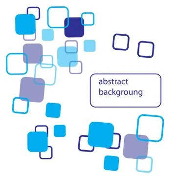 Absract Geometric figures Isolated on the white Background Stock Illustration
