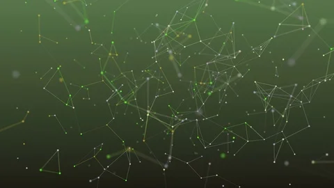 Absract geometry background with lines and dots Stock Footage 77172526