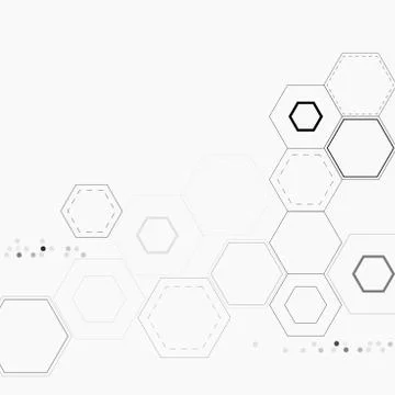 Absract technology and science background. Illustrazione stock