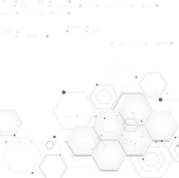 Absract technology and science background. Stock Illustration