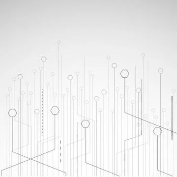 Absract technology and science background. Stock-Illustration