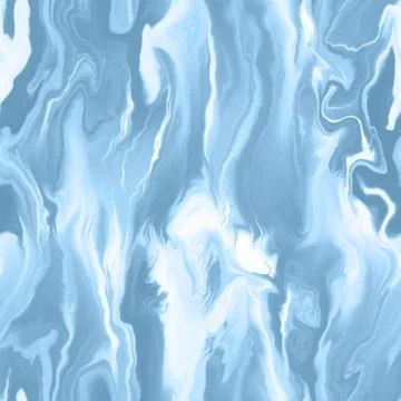 Absrtact Vertical Seamless Pattern with Liquid Acrylic Effect Stock Illustration