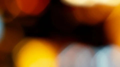Abstact blurred bokeh of carousel, night festival. Video stock 101899088