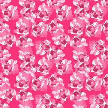 Abstact brush strokes seamless pattern. Cross Hatching. Urban wallpaper. Grun Stock Illustration