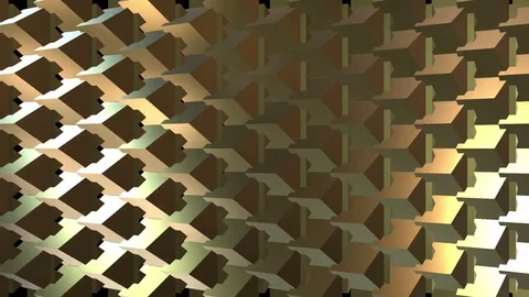 Abstact Gold Traingles Polygonal Background Vídeos de archivo 77986291