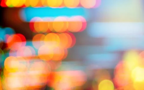 Abstact lights bokeh background 스톡 사진