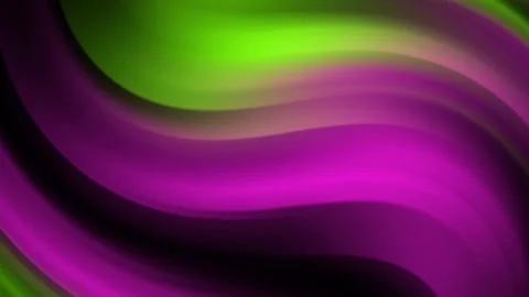 Abstact Liquid Waves Pink  Green Color Background. Stock Footage 162185095