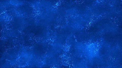 Abstact particle blue background in motion 4k Stock Footage 262060702