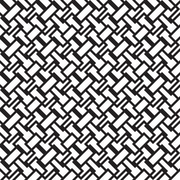 Abstact seamless pattern. Diagonal line ornament Stock Illustration