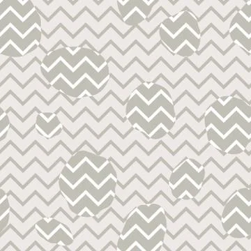 Abstact seamless pattern. Dot and zig-zag line backdop. Stock Illustration