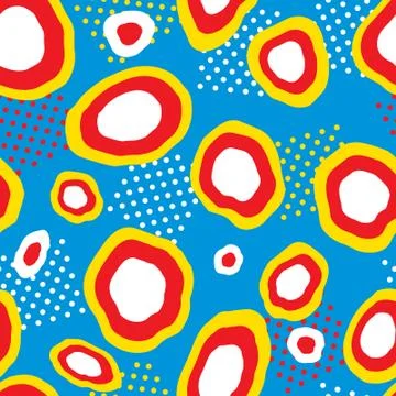 Abstact seamless pattern. Dotted texture. Dot ornament Stock Illustration