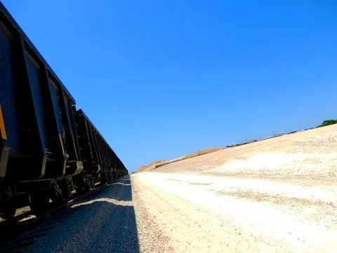 Abstact Train Foto stock