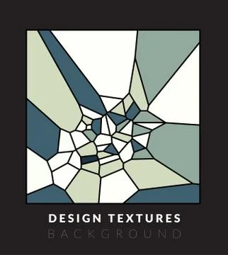 Abstact voronoi design vector background Stock Illustration