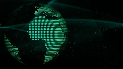 Abstaract globe background HD 1080 Stock Footage 117463277