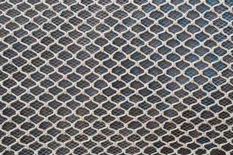 Abstarct background of fishing nets pattern. Lines patterns. Close up Foto stock