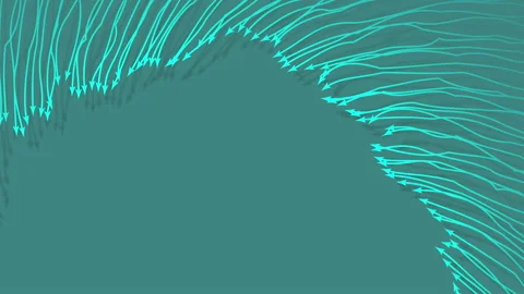 Abstarct blue background with arrows in 4k video. Stock-Footage 146948124