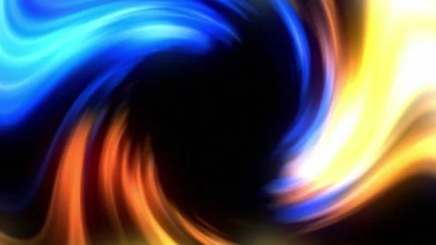 Abstarct Clouds (Fire &amp; Ice) 06 库存影片 150186427