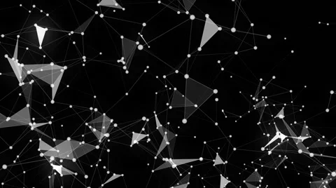 Abstarct Plexus Background Vídeos de archivo 68740484