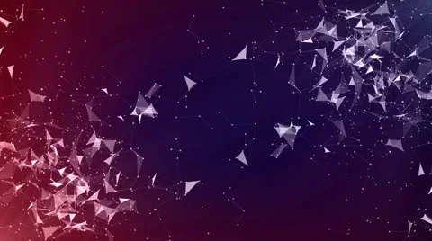 Abstarct Plexus Background 库存影片 68740562