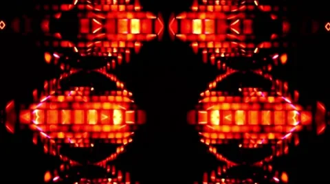 Abstarct red shapes vj loop Stock Footage 67963941