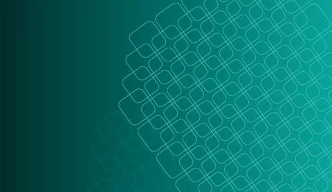 Abstrac background design featuring teal and green gradient colors with rounded Stock Illustration