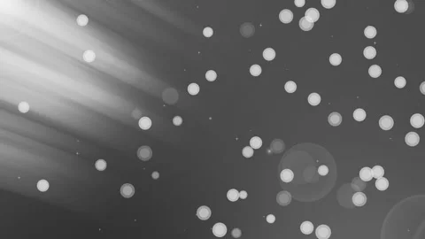 Abstrac background with light rays and bokeh circles animation, soft lens f.. Stock Footage 329709709