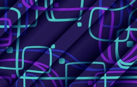 Abstrac Shape Background Stock Illustration