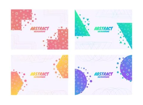 Abstrack background line layer complex with geometric shape. vector illustrat Stock Illustration
