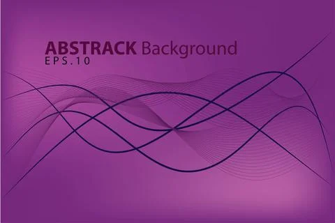 Abstrack background with Purple, the vector can be used for your project Stock Illustration