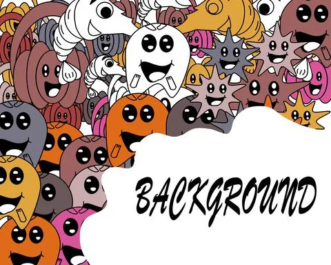 Abstrack doodle Stock Illustration