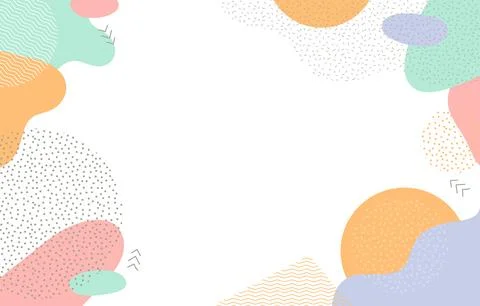 Abstrack-flat-background 库存插图