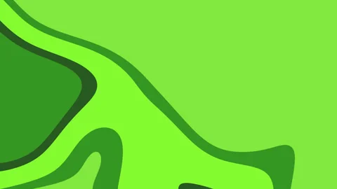 Abstrack neon green motion background Vídeo Stock 336703945