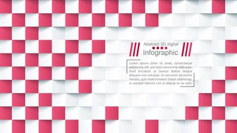 Abstrack paper background - origami template. Stock Illustration