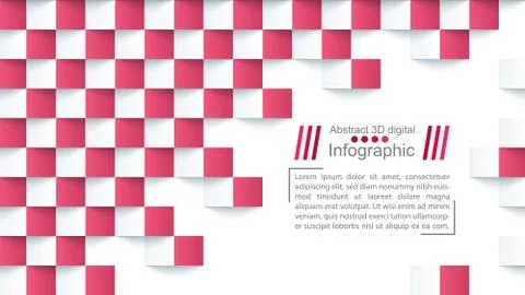 Abstrack paper background - origami template. Stock Illustration