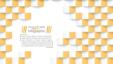 Abstrack paper background - origami template. Stock Illustration