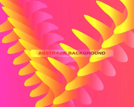 Abstrack rainbow background with bouncing style Illustrazione stock