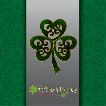Abstrackt of St.Patrick's Day. Stock Illustration