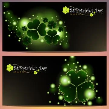 Abstrackt of St.Patrick's Day. Stock Illustration