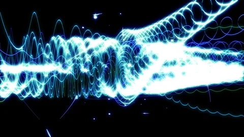 Abstracrt Spirall lines Stock Footage 88524819