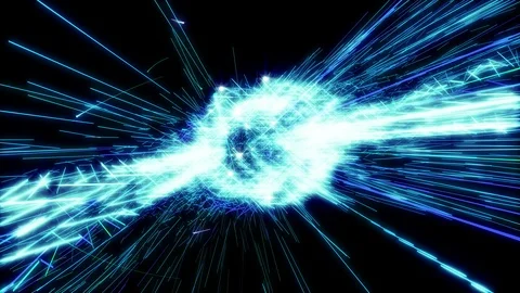 Abstracrt Techno Circle Transforming Stock Footage 88524863