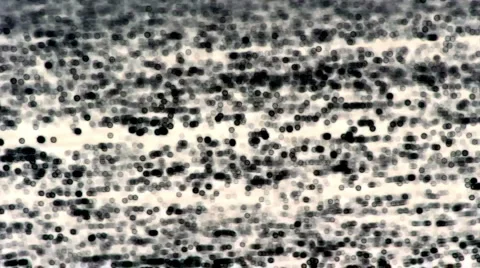 Abstract 02b - black on white Stock Footage 1076884