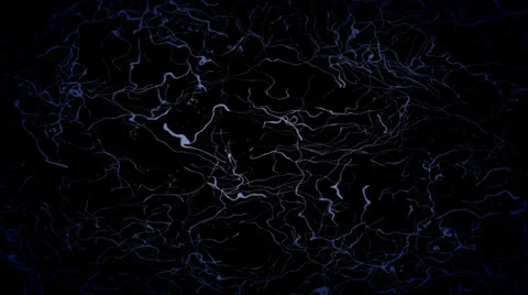 Abstract 10 Blue Worms Stock Footage 33527753