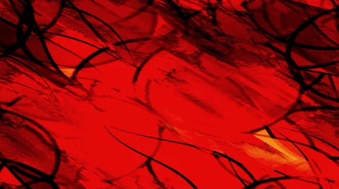 Abstract 2 Red Fire Stock Footage 33527686