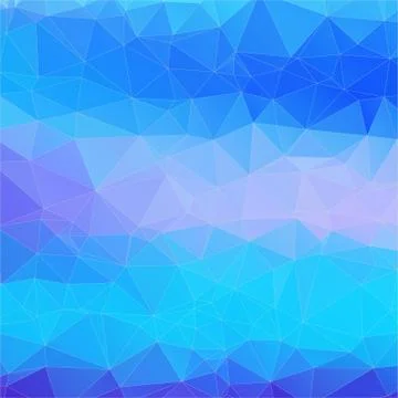Abstract 2D mosaic triangle background Stock Illustration