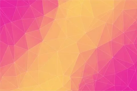 Abstract 2D triangle background Stock Illustration