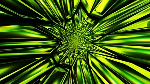 Abstract 3d animated background green Stock Footage 142689136