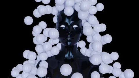 Abstract 3d animation Stock Footage 308316306