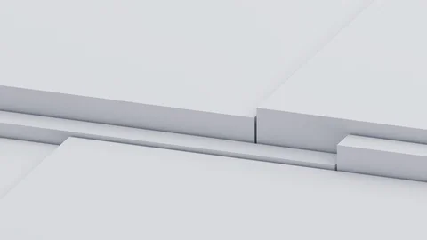 Abstract 3D Animation of Geometric Background Stock Footage 116392639